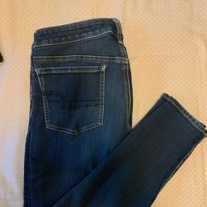 High Rise American Eagle Skinny Jeans